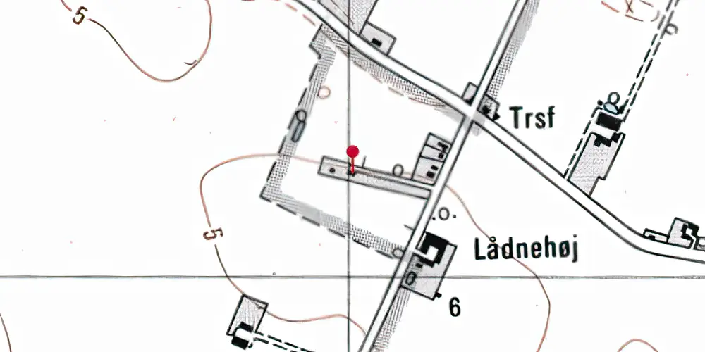 Historisk kort over Munkeby Station