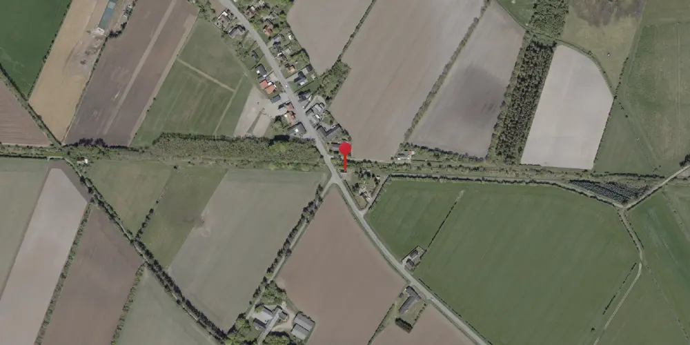 Historisk kort over Terkelsbøl Billetsalgssted [1878-1889]