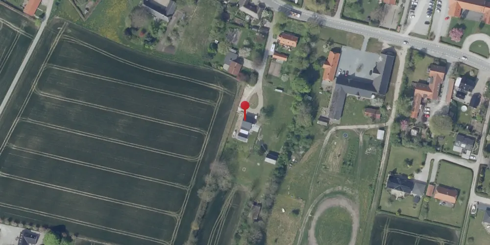 Historisk kort over Revninge Station Historisk kort over Revninge Station