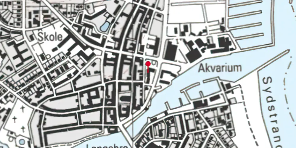 Historisk kort over Kerteminde Station Historisk kort over Kerteminde Station