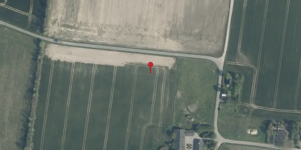 Historisk kort over Meelse Trinbræt med Sidespor [1927-1961]