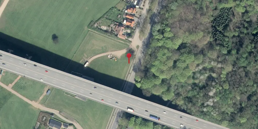 Historisk kort over Skovsvinget Trinbræt