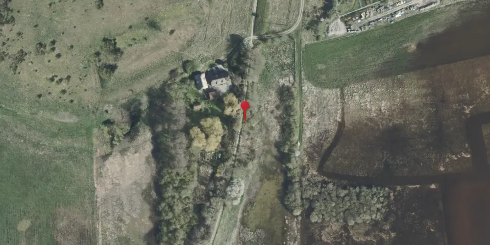 Historisk kort over Stubbe Syd Trinbræt (uofficielt) [1962-1968]