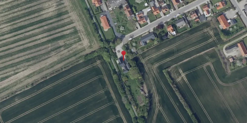 Historisk kort over Mesinge Station