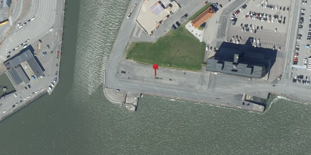 Historisk kort over Esbjerg Fiskeri Havneekspedition [1916-1920]