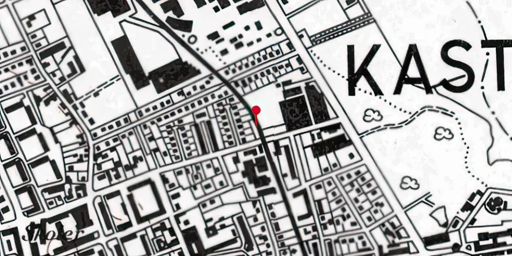 Historisk kort over Saltværksvej Trinbræt Historisk kort over Saltværksvej Trinbræt