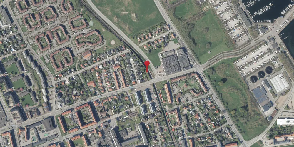 Historisk kort over Saltværksvej Trinbræt Historisk kort over Saltværksvej Trinbræt