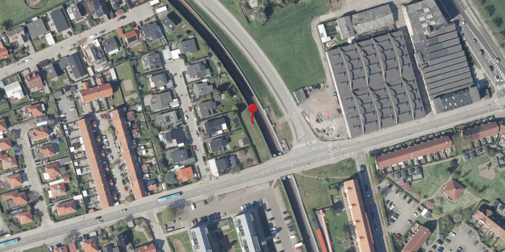 Historisk kort over Saltværksvej Trinbræt Historisk kort over Saltværksvej Trinbræt