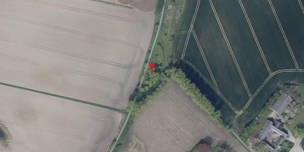 Historisk kort over Hersnap Trinbræt med Sidespor Historisk kort over Hersnap Trinbræt med Sidespor