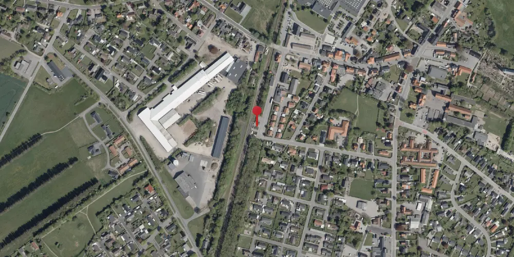 Historisk kort over Bredebro Station [1887-2002]