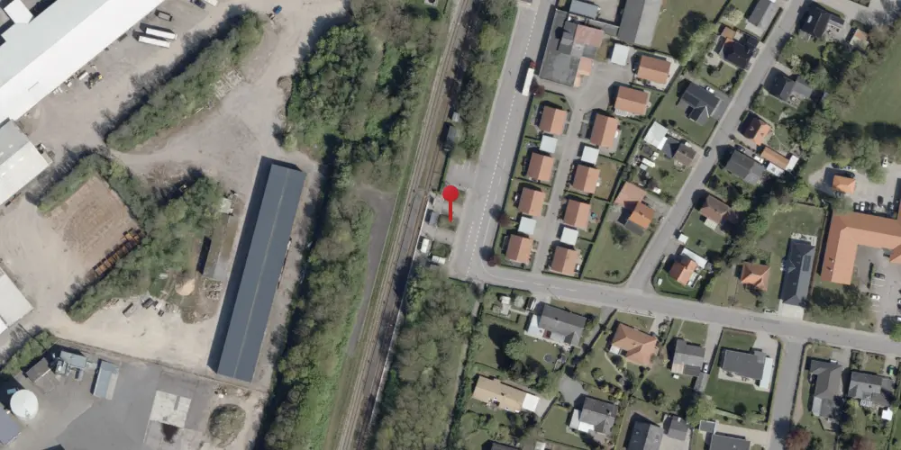 Historisk kort over Bredebro Station [1887-2002]