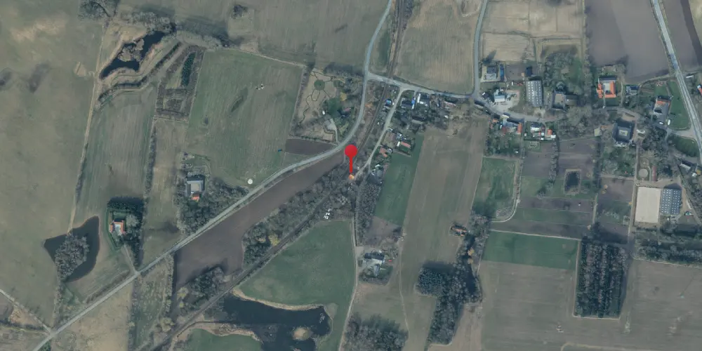 Historisk kort over Kelstrup Billetsalgssted [1899-1949]