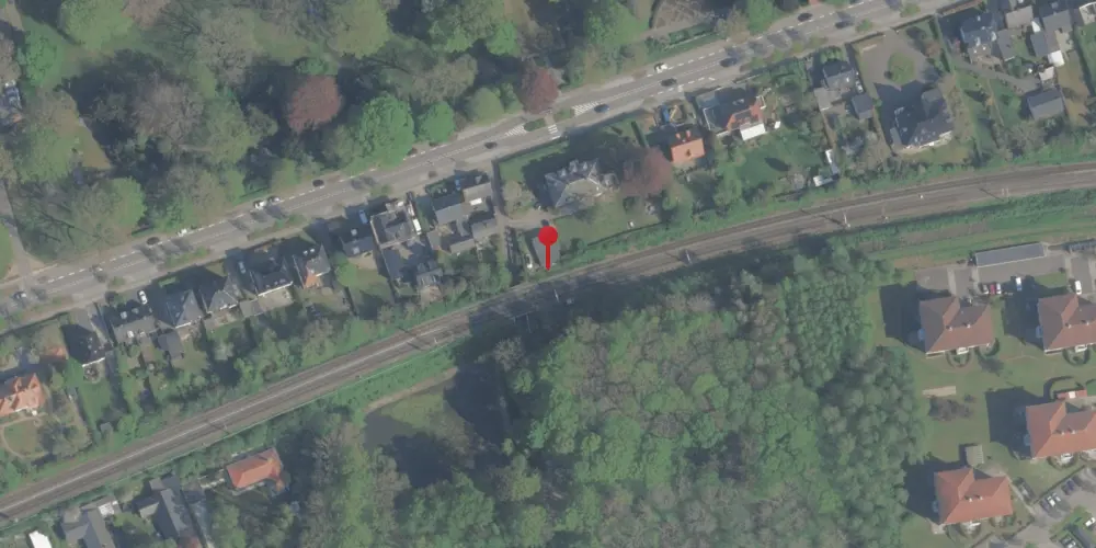 Historisk kort over Strandparken Trinbræt (uofficielt) Historisk kort over Strandparken Trinbræt (uofficielt)