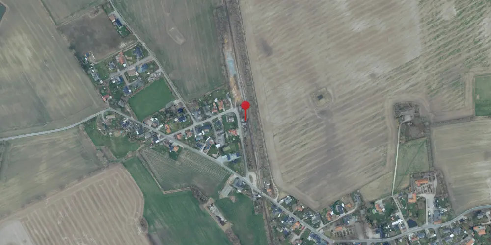 Historisk kort over Havrebjerg Station [1898-1960]