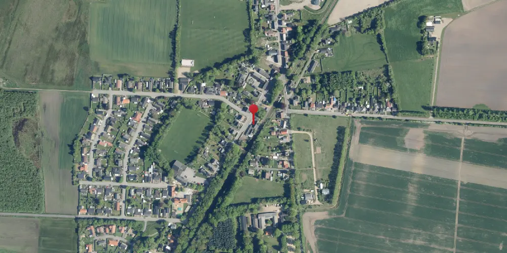 Historisk kort over Studsgård Station [1881-1964]