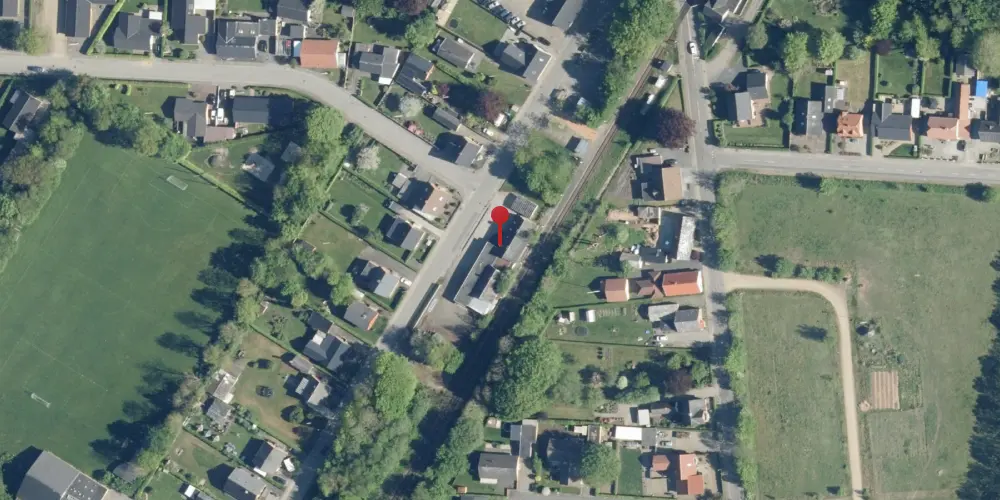 Historisk kort over Studsgård Station [1881-1964]