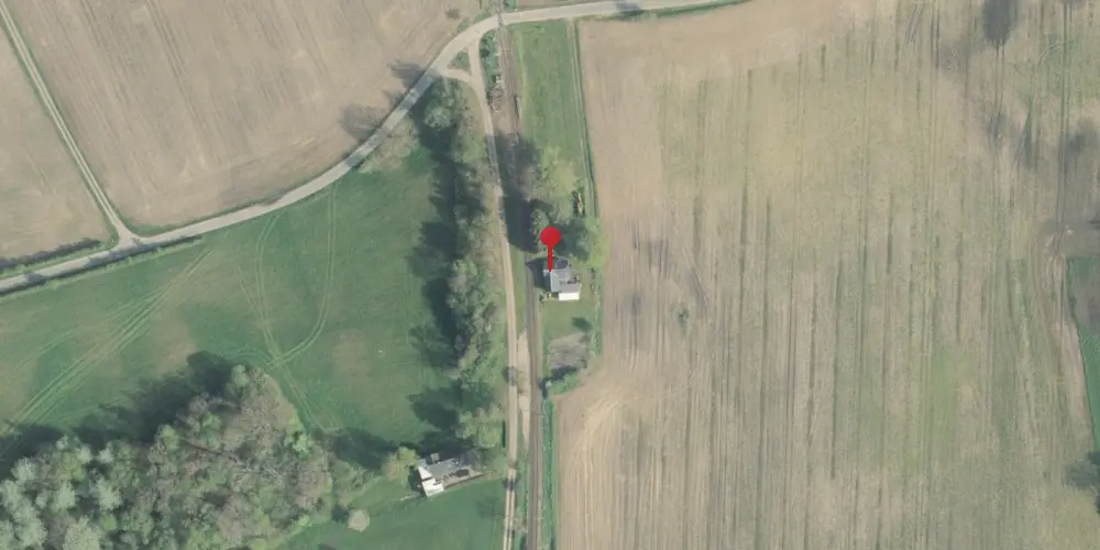 Historisk kort over Grønderup Billetsalgssted [1882-1957]