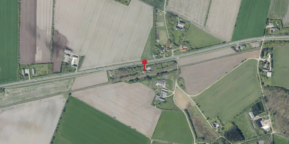 Historisk kort over Hyllerslev Station [1903-1963]