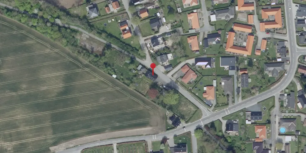 Historisk kort over Villestofte Station