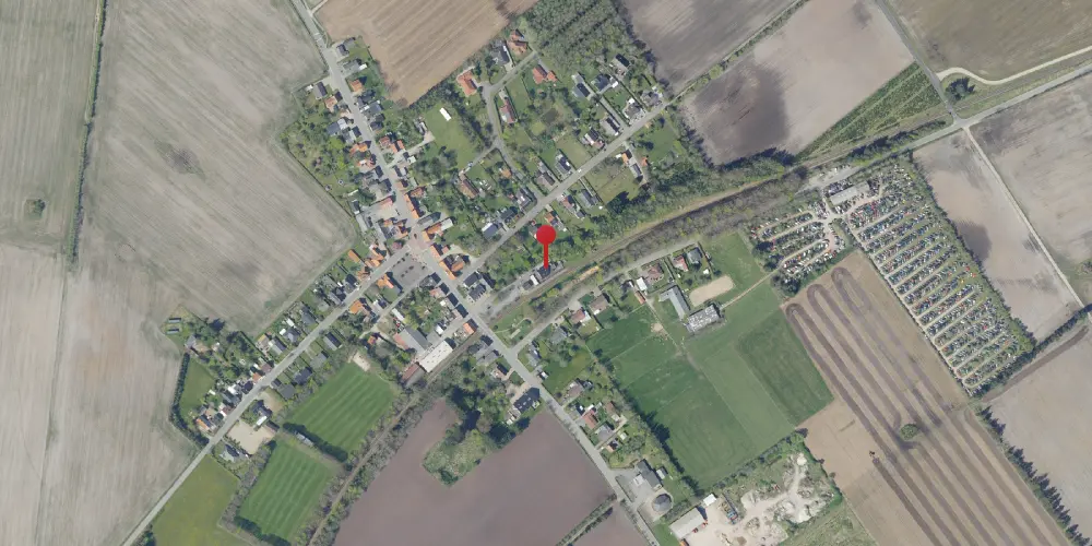 Historisk kort over Henne Station [1903-2002]