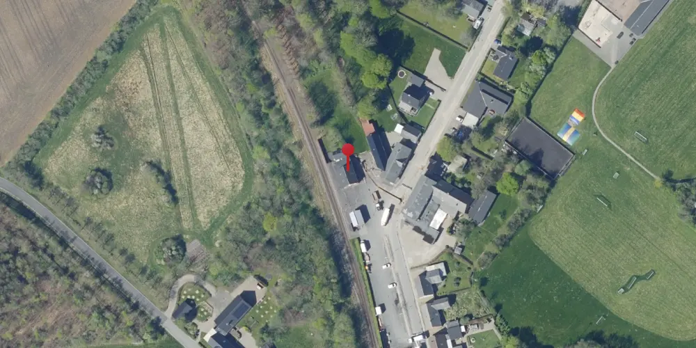 Historisk kort over Lunde J Station [1903-1993]