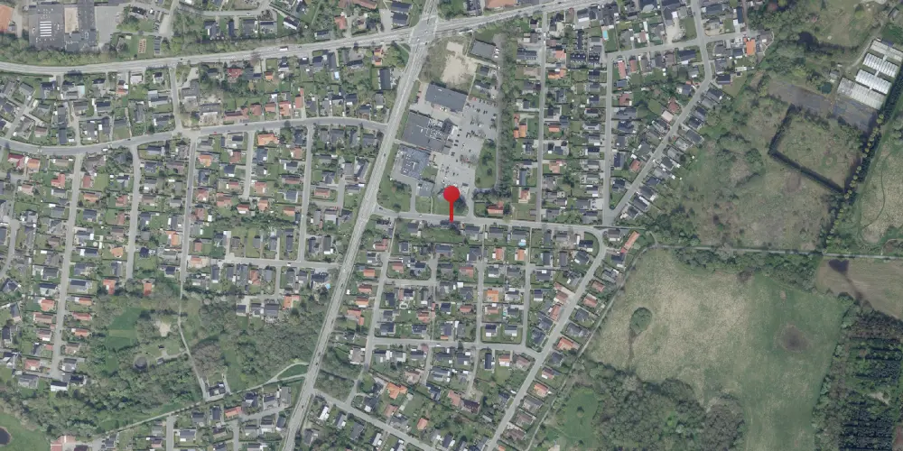 Historisk kort over Korup Station Historisk kort over Korup Station