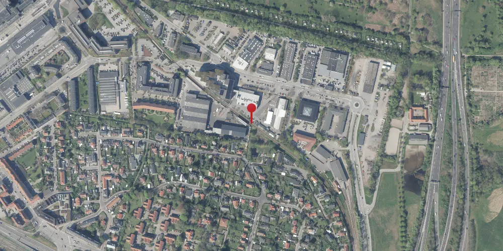 Historisk kort over Præstevang Trinbræt Historisk kort over Præstevang Trinbræt