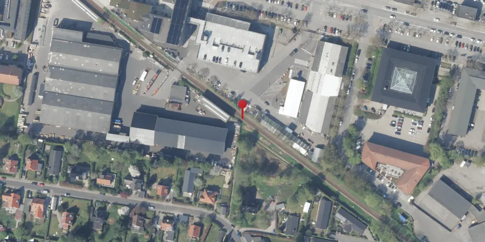 Historisk kort over Præstevang Trinbræt Historisk kort over Præstevang Trinbræt