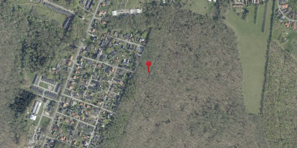 Historisk kort over Kuranstalten Trinbræt [1930-1966]