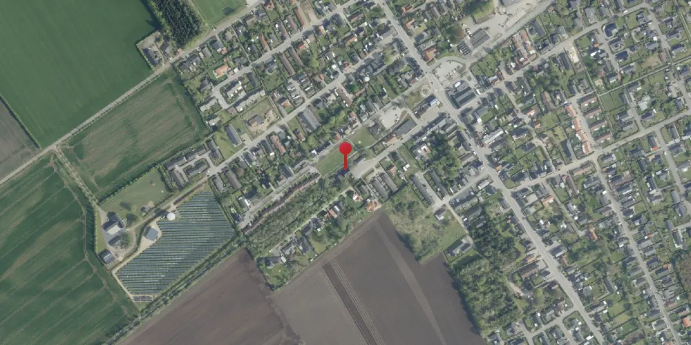 Historisk kort over Frederiks Holdeplads [1906-1922]