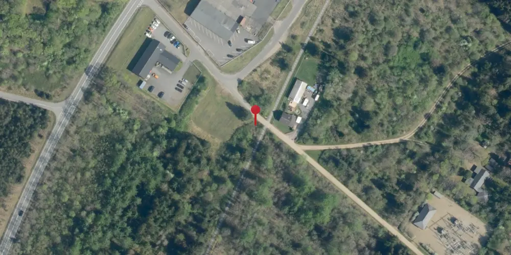 Historisk kort over Gedhus Sidespor [1921-1926]