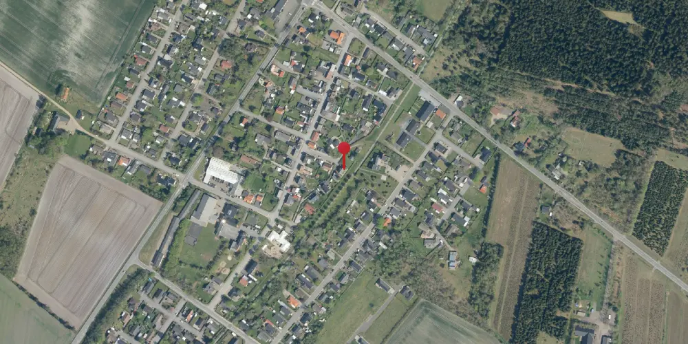 Historisk kort over Ilskov Holdeplads [1906-1922]