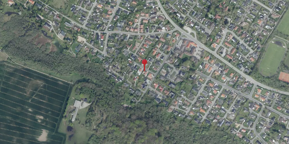 Historisk kort over Slukefter Trinbræt