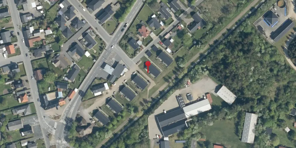 Historisk kort over Sunds Holdeplads [1906-1922]