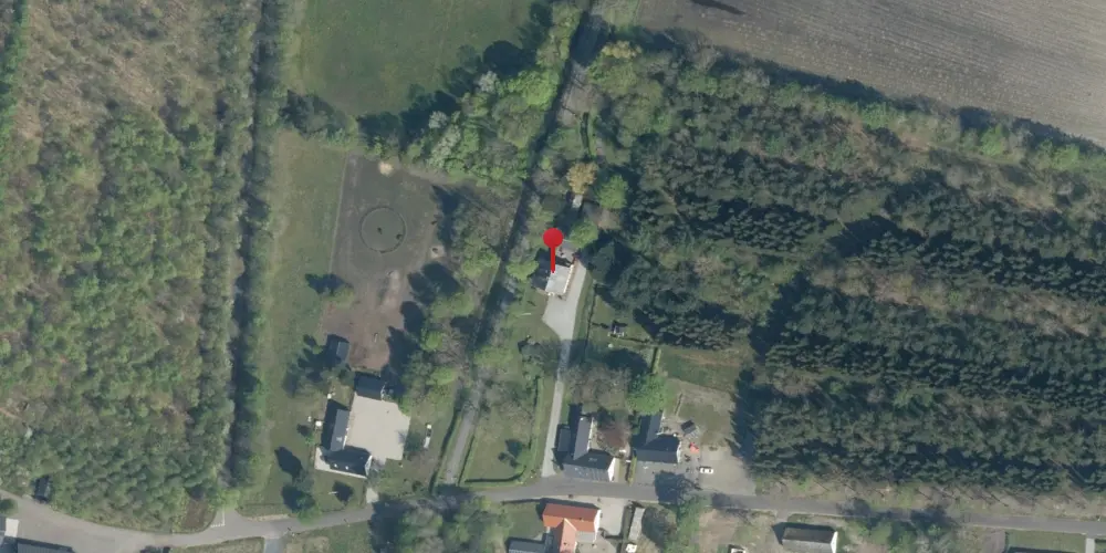 Historisk kort over Nybo Billetsalgssted [1906-1962]