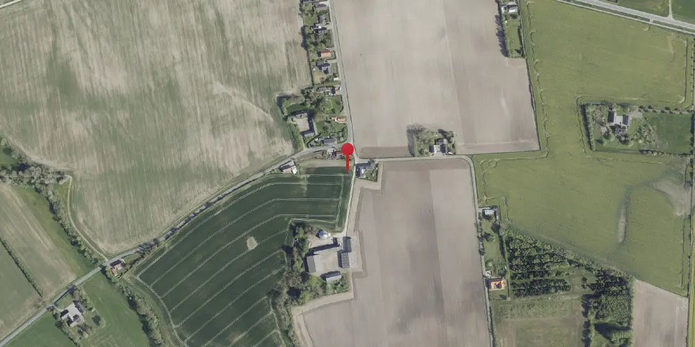 Historisk kort over Vesterby Holdeplads [1884-1884]