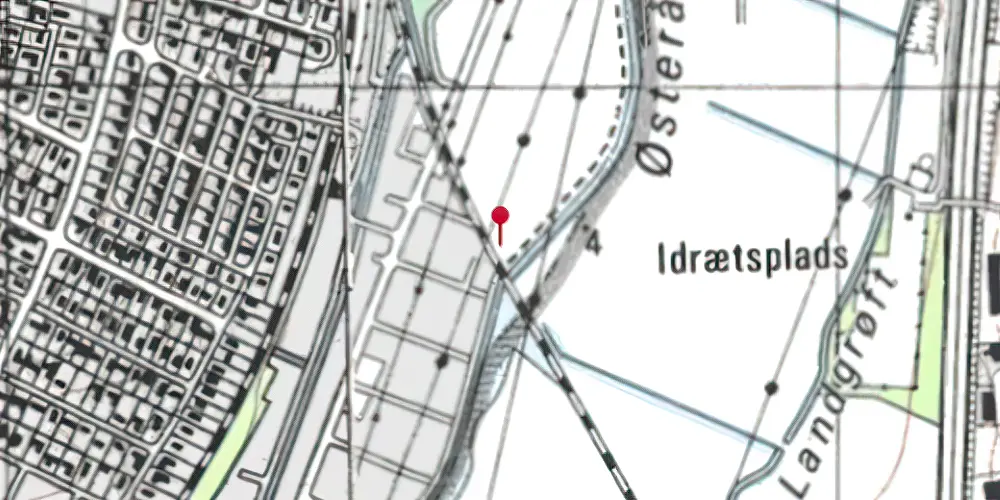 Historisk kort over Østeraadalen (Veterantog) Trinbræt Historisk kort over Østeraadalen (Veterantog) Trinbræt