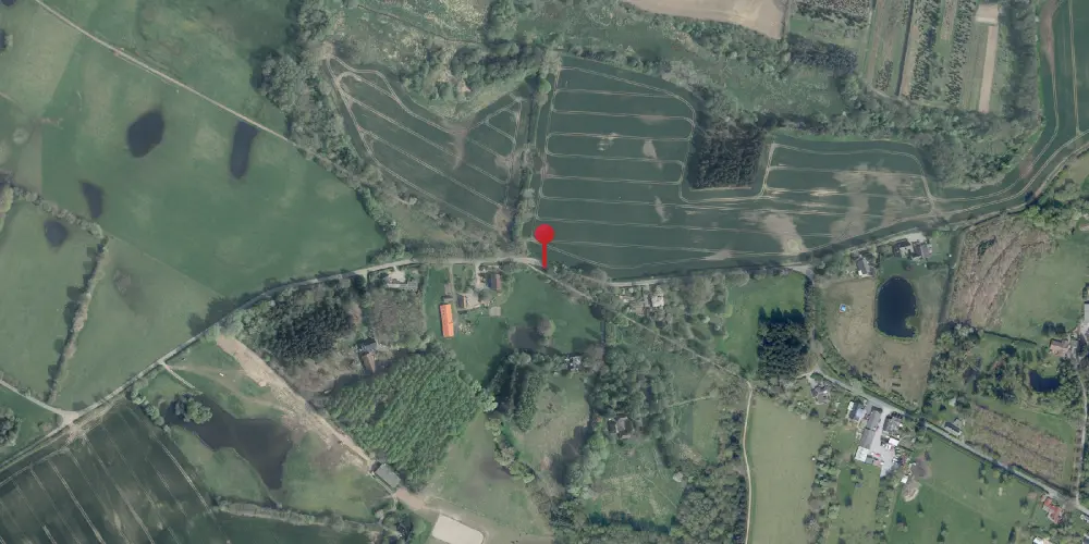 Historisk kort over Bredbjerg Trinbræt Historisk kort over Bredbjerg Trinbræt