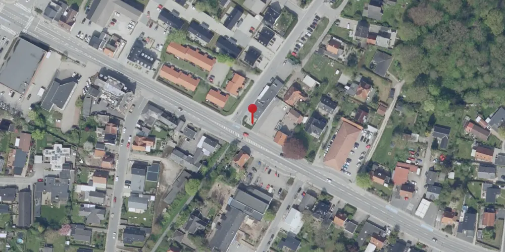 Historisk kort over Næsby Holdeplads [1908-1916]