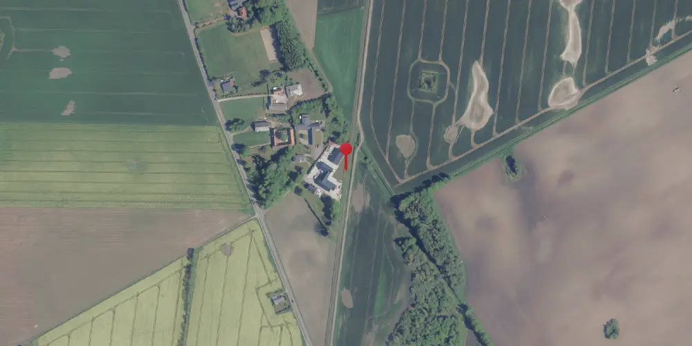 Historisk kort over Sønderstrup Sidespor Historisk kort over Sønderstrup Sidespor