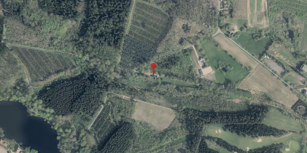 Historisk kort over Langesø Station