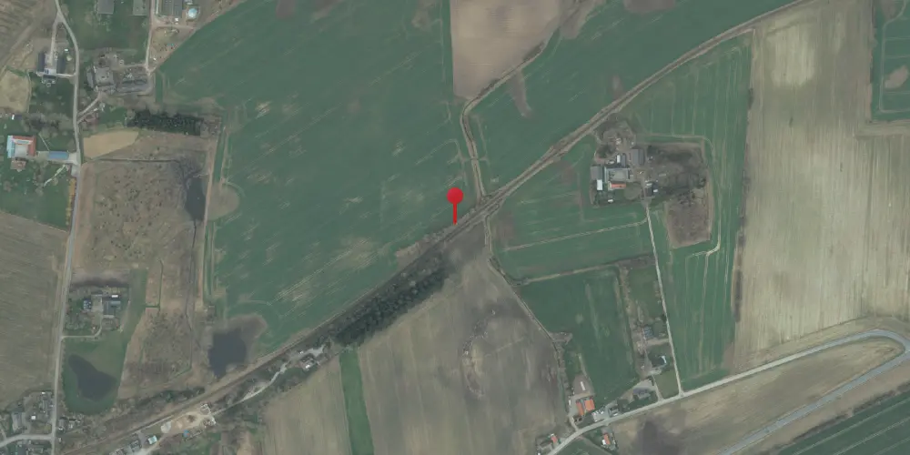 Historisk kort over Vedde Blokpost