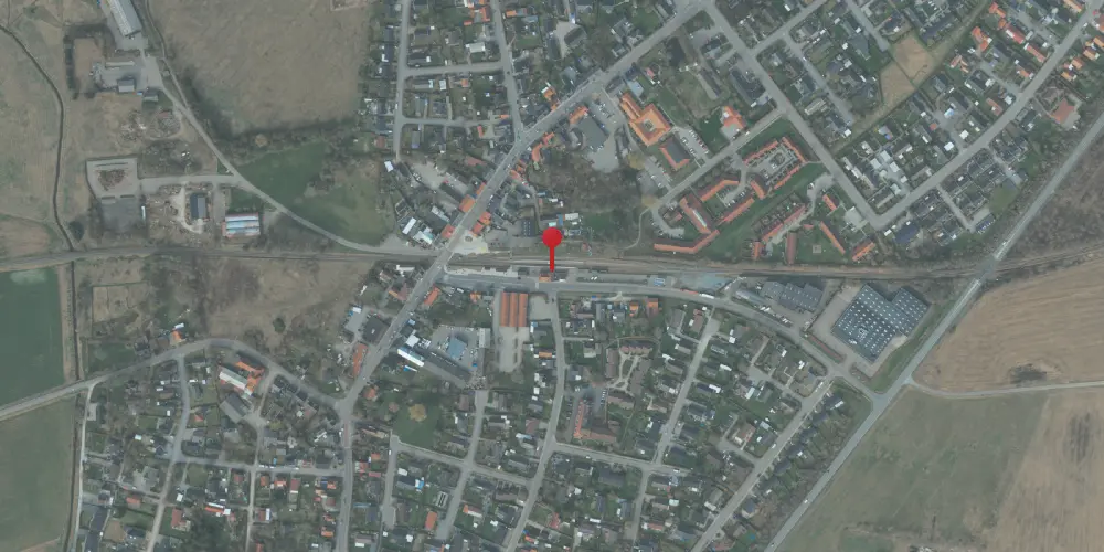 Historisk kort over Stenlille Station [1901-2001]