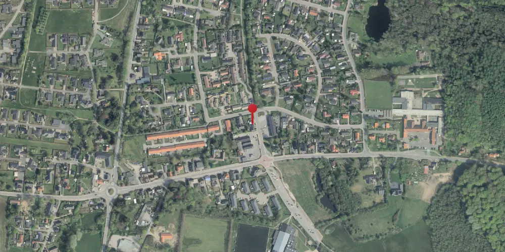 Historisk kort over Morud Station