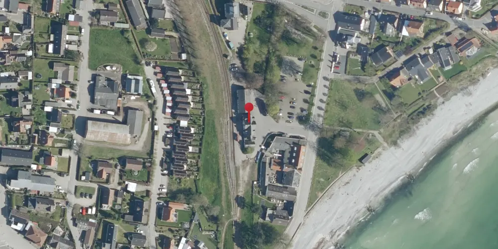 Historisk kort over Rødvig Station [1879-2004]