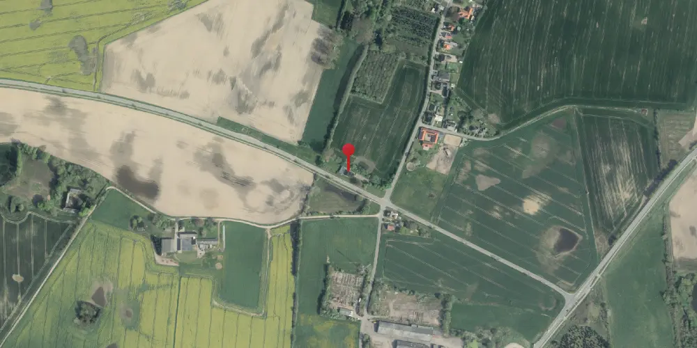 Historisk kort over Farstrup Station