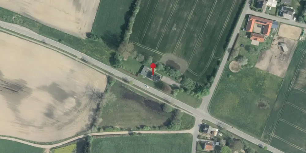 Historisk kort over Farstrup Station