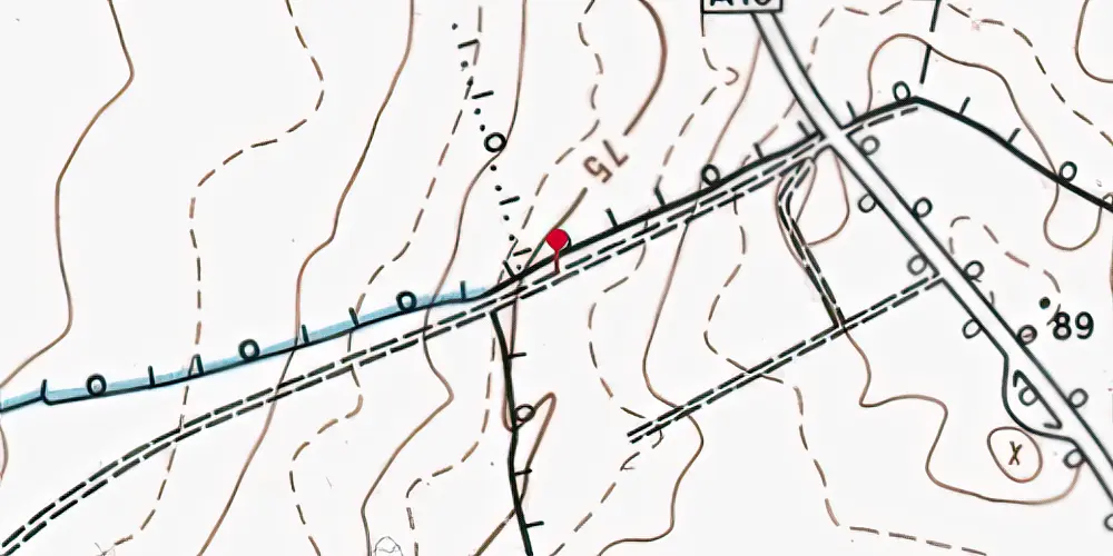 Historisk kort over Olof Palmes Allé Letbanestation Historisk kort over Olof Palmes Allé Letbanestation