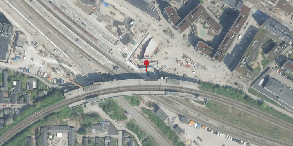 Historisk kort over København Syd Metrostation Historisk kort over København Syd Metrostation