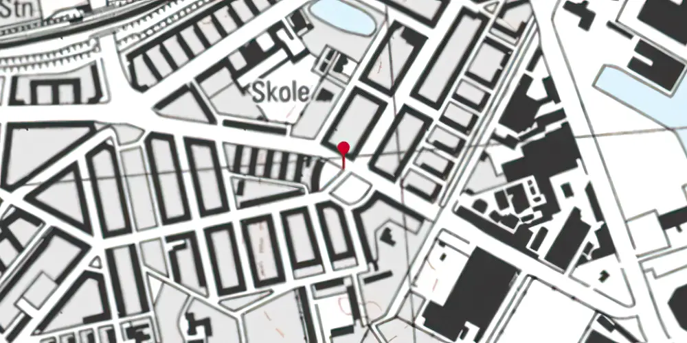 Historisk kort over Mozarts Plads Metrostation Historisk kort over Mozarts Plads Metrostation